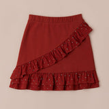 Three Ruffle Skirt