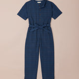 Plaid Jumpsuit