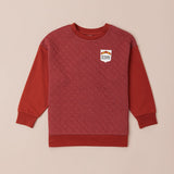 Quilted Sweatshirt